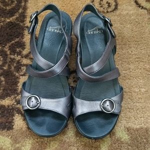 Dansko Julie Metallic Sandals